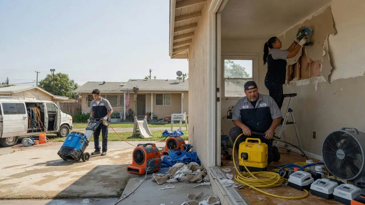 Water Damage Restoration in Tulare, CA near me